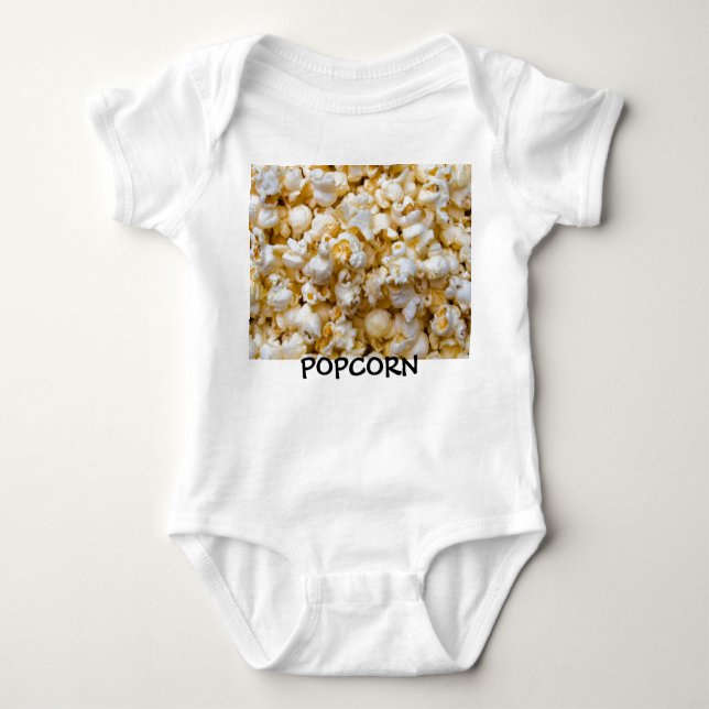POPCORN BABY STRAMPLER (Vorderseite)