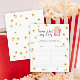 Popcorn Babydusche Name, das Lied-Kinderspiel