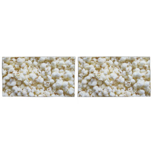 Popcorn-Beschaffenheits-Fotografie und Retro Kissenbezug