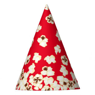 Popcorn Birthday Party Movie Theater Partyhütchen