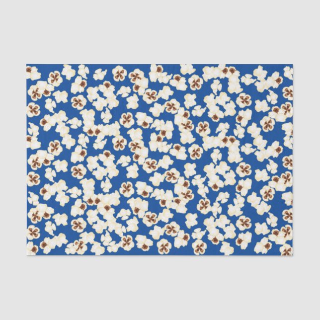 Popcorn Birthday Party Movie Theater Seidenpapier (Vorderseite)