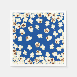 Popcorn Birthday Party Movie Theater Serviette