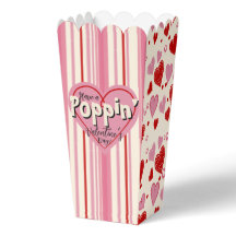Popcorn-Box für den Valentinstag