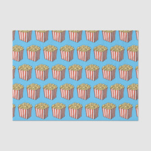 Popcorn-Cartoon-Abbildung Seidenpapier