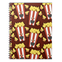 Popcorn Cartoon Frische illustrierte Musterkunst