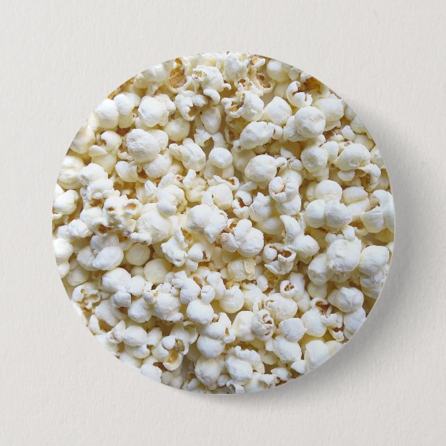 Popcorn-Dekorfotografie Button (Vorderseite)