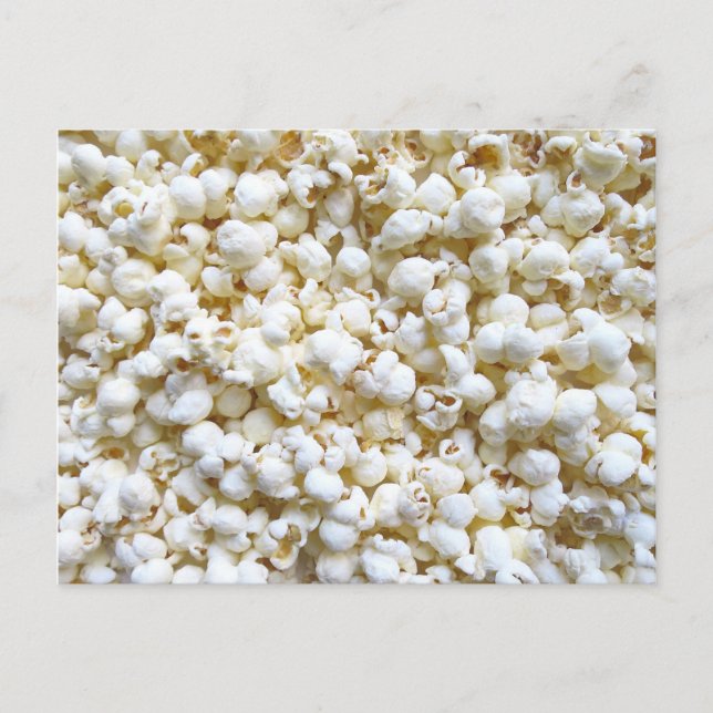 Popcorn-Dekorfotografie Postkarte (Vorderseite)