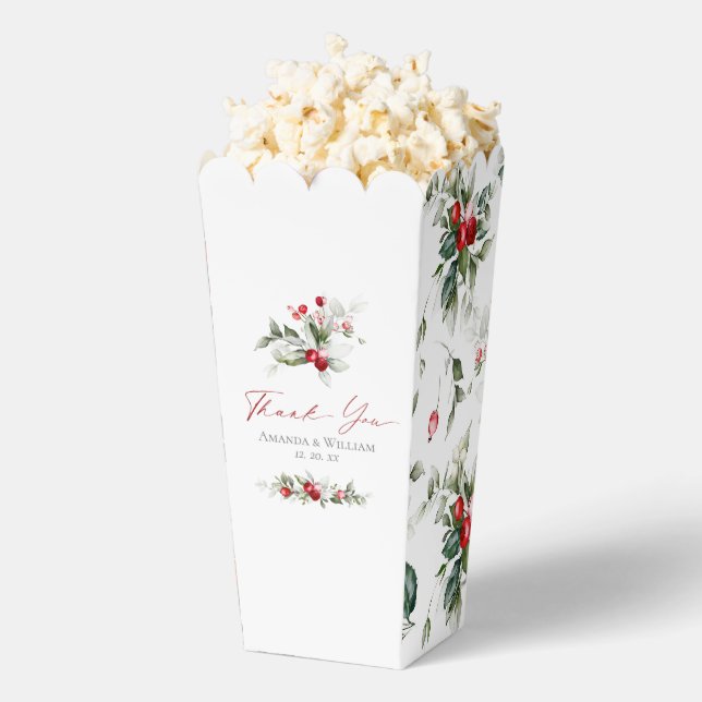 Popcorn Delight: Ein Weihnachtswunder Geschenkschachtel (Geplatzt)