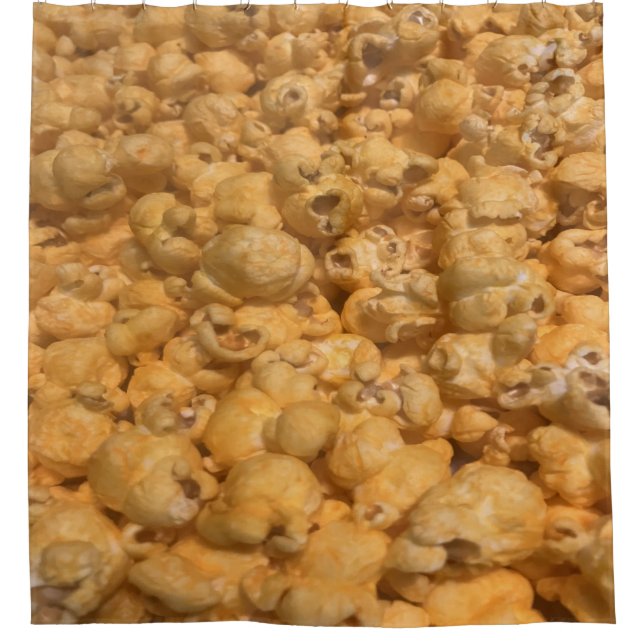 Popcorn Duschvorhang (Vorderseite)