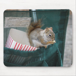 Popcorn-Eichhörnchenmousepad Mousepad