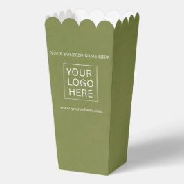 Popcorn für benutzerdefinierte Logos und Textverpa Geschenkschachtel