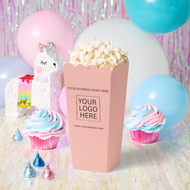 Popcorn für benutzerdefinierte Logos und Textverpa Geschenkschachtel (Party)