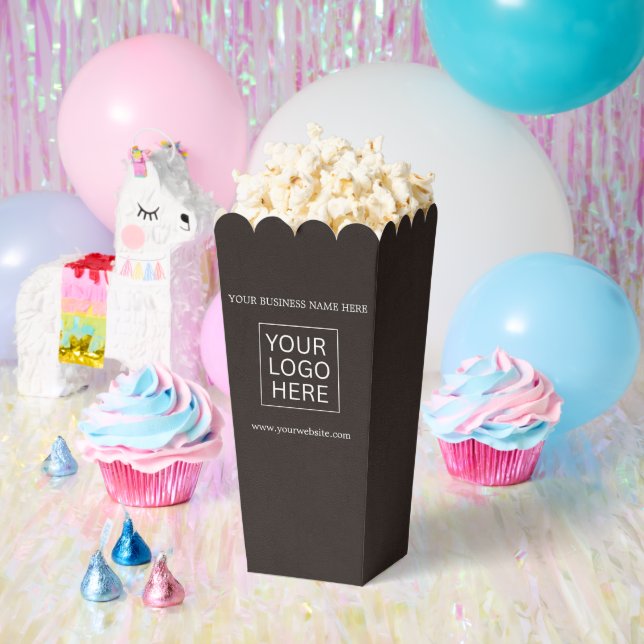 Popcorn für benutzerdefinierte Logos und Textverpa Geschenkschachtel (Party)
