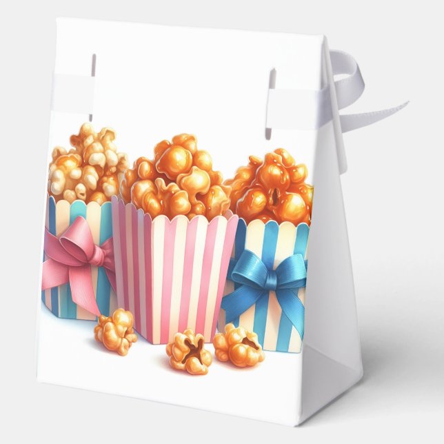 Popcorn Geschenkschachtel (Rückseite)