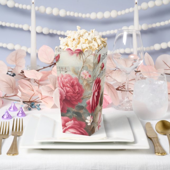 Popcorn Geschenkschachtel (Hochzeit)
