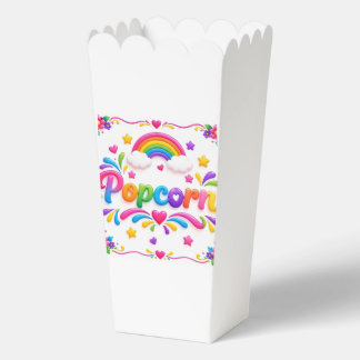 Popcorn geschenkschachtel