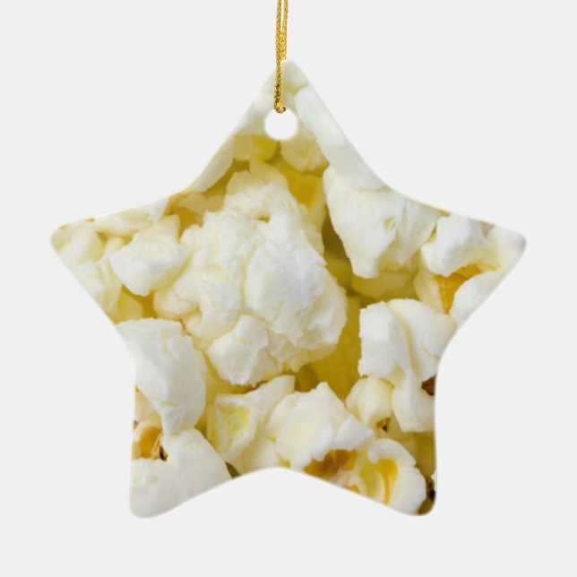 Popcorn Keramik Ornament (Vorne)