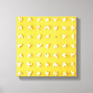 Popcorn-Kerne Leinwanddruck