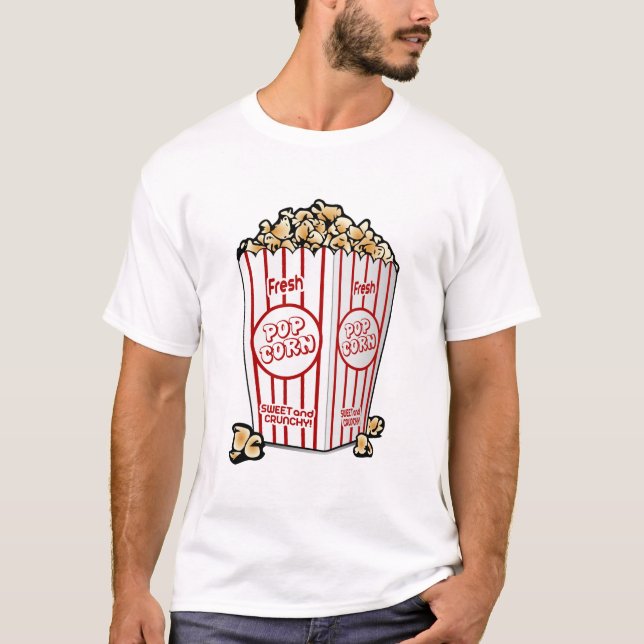 Popcorn-Kino T-Shirt (Vorderseite)