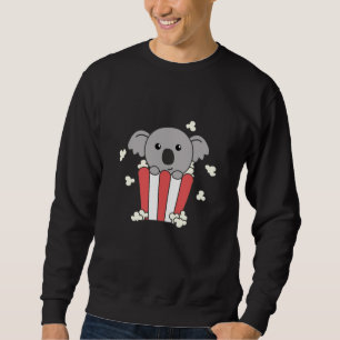 Popcorn Koala Niedliche Tiere für Kinder zu gehen Sweatshirt