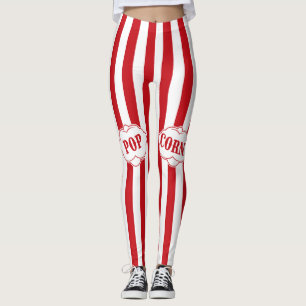 Popcorn-Kostüm Leggings