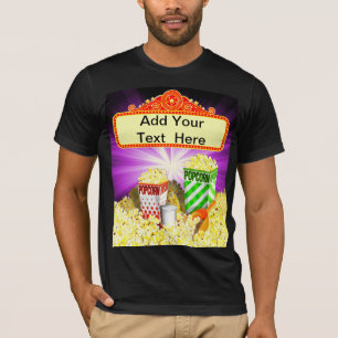 Popcorn-Liebhaber-Film-Festzelt-T - Shirt