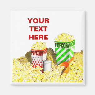 Popcorn-Liebhaber-Magnet Magnet