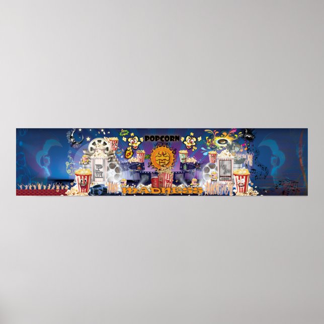 Popcorn Madness Poster (Vorne)