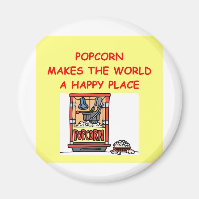 Popcorn Magnet (Vorne)
