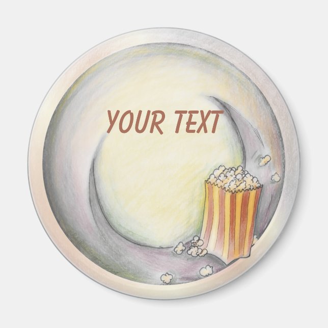 Popcorn-Magnete Magnet (Vorne)