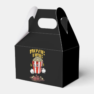 Popcorn-Maskottchen-Cartoon Geschenkschachtel