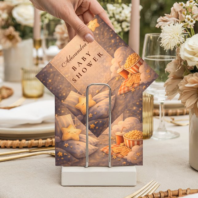 Popcorn Movie Magic Baby Shower Serviette (Von Creator hochgeladen)