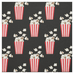 Popcorn Niedlich Movie Theater Stoff