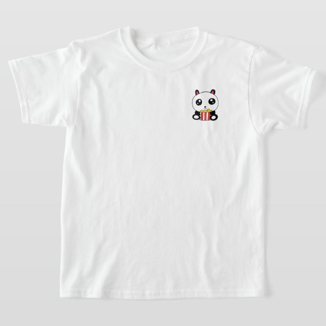 Popcorn Panda T-Shirt (Poser)