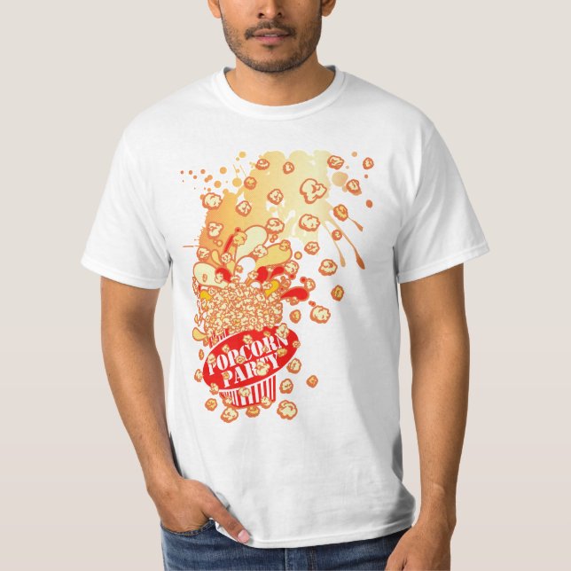 POPCORN_PARTY T-Shirt (Vorderseite)
