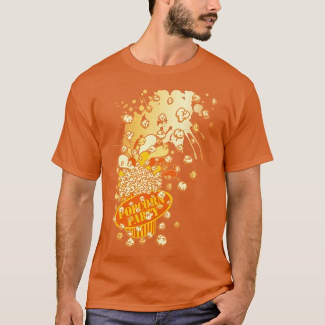 POPCORN_PARTY T-Shirt (Vorderseite)
