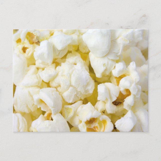 Popcorn Postkarte (Vorderseite)
