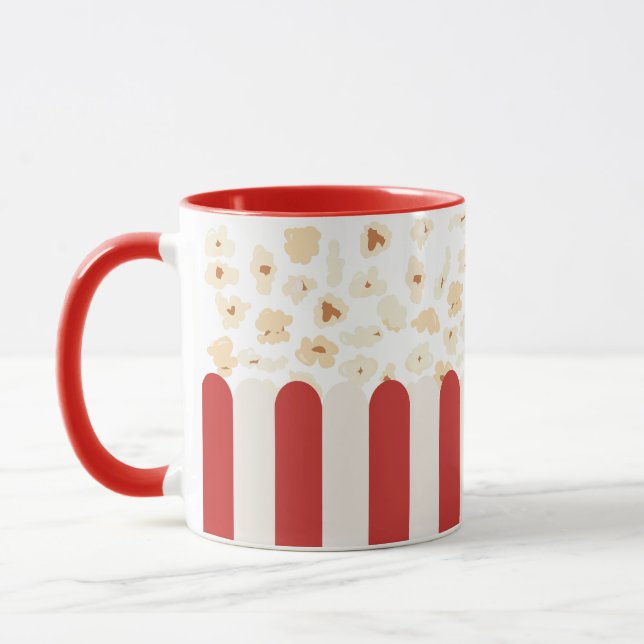 Popcorn Retro Movie Cinema Tasse (Links)