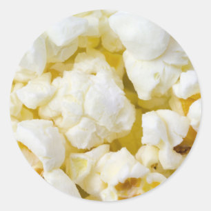 Popcorn Runder Aufkleber