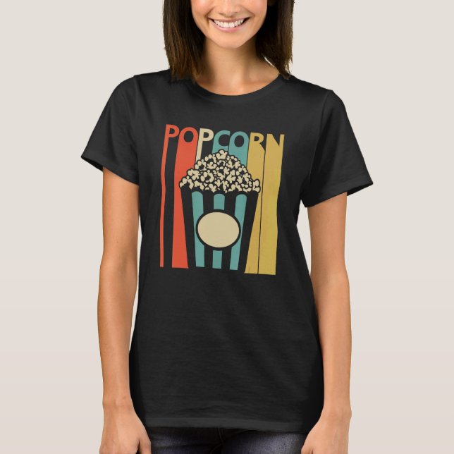 Popcorn Snacks T-Shirt (Vorderseite)