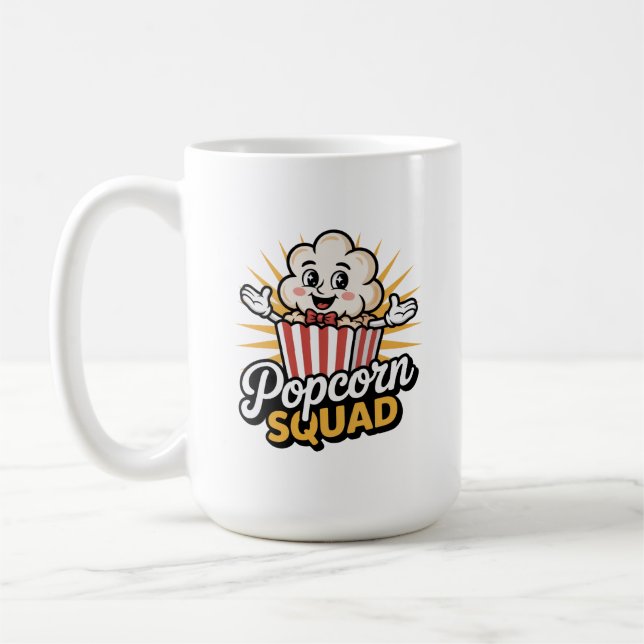 Popcorn Squad Kaffeetasse (Links)