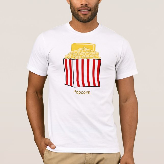 Popcorn T-Shirt (Vorderseite)