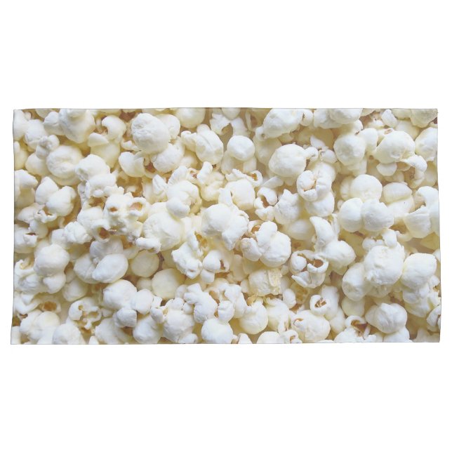 Popcorn Texture Fotografy und Retro Streifen Kissenbezug (Vorderseite-Rechts)