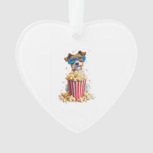 Popcorn-Welpe � Kinonacht-Hund Ornament