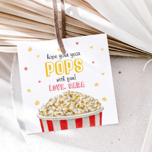 Popcorn Willkommen zurück zum Schulplatz - Liebesm Geschenkanhänger