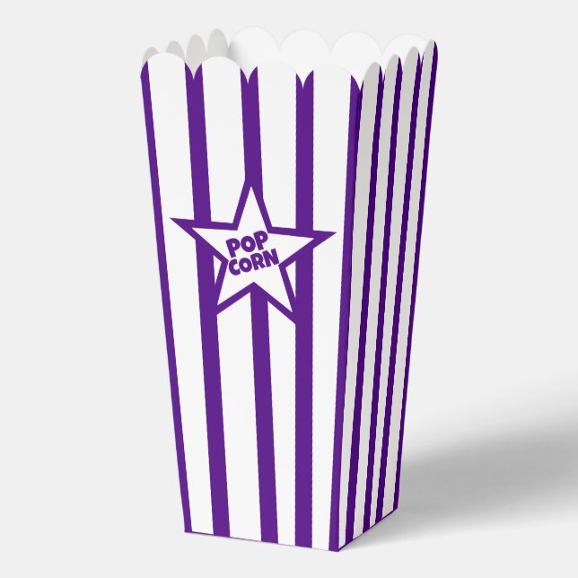 Popcornbehälter für Partys Geschenkschachtel (Vorderseite)
