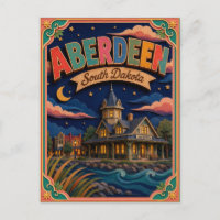 PopCut-Staaten Aberdeen South Dakota Papierkunst