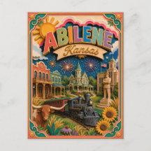 PopCut Staaten Abilene Kansas Papierkunst