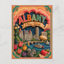 PopCut Staaten Albany New York Papierkunst