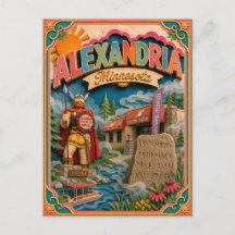 PopCut-Staaten Alexandria Minnesota Papierkunst